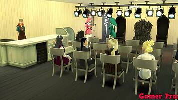 Madara seduces hinata at party, leading to hardcore assfucking and anal request.