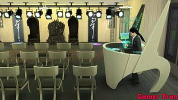 Madara seduces hinata at party, leading to hardcore assfucking and anal request.