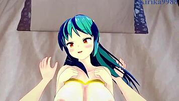 lum gets intense creampie sex in urusei yatsura 2022 hentai