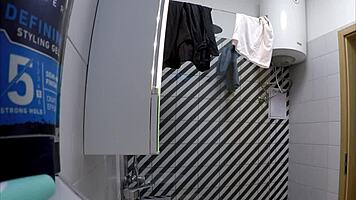 Solo Tattooed Slut Prepares For Porn Shooting In Transparent Skirt