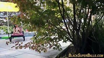 Teen Latina Rides Black Monster, OMG, Can't Handle It!