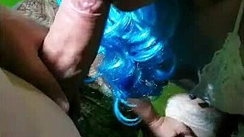 Tiktoker Sucking Big Cock With Cum On Ass