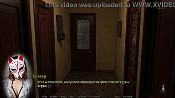 Spying On Old Housewife With Big Tits In Cuckold Game