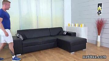 medic watches virgin kitten's hymen physical and shagging in hardcore group close-up