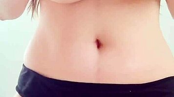 Wow, check this hot massage on big cowboy boobs in black bikini by DepravedMinx!