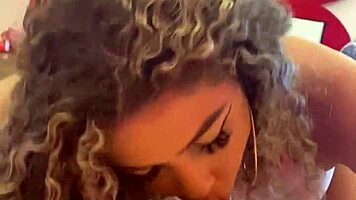 blonde brazilian influencer rides young guy in hotel until creampie explosion