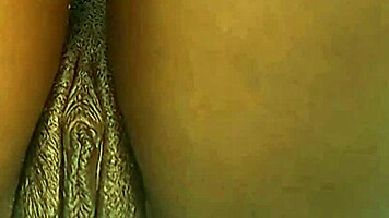 huge dildo fails to satisfy ebony girl