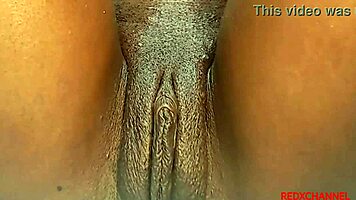 huge dildo fails to satisfy ebony girl