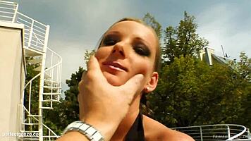 Tina in gonzo teen sex