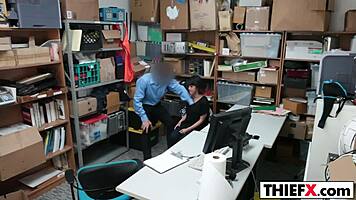 teen thief penelope reed punished in garage