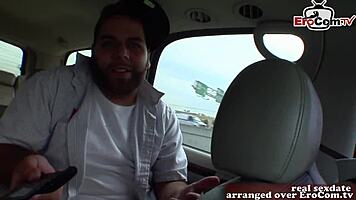 Small Tits British Student Teen Picked Up and Fucked