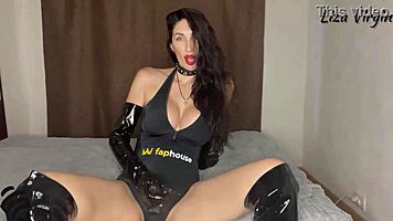 Mistress Liza, 'kneel before me, slave!'