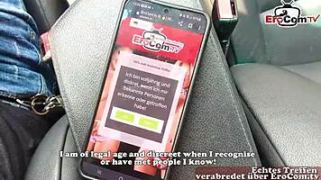 Yo, caught this German redhead teen 18+ Penny Payne for an outdoor creampie POV date! 😜