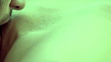 Teen babe delivers intense blowjobs before fucking gardener