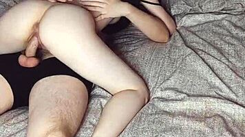 Horny Stepsister Craves My Monster Cock for Intense Orgasm!