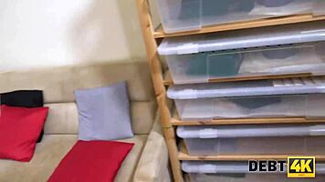 Debt Collector Fucks Young Businesswoman Eveline Dellai