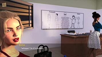 Summers gone 21: Big tits blonde in 3D hentai?