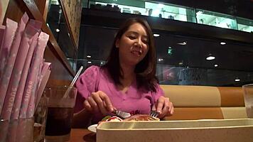Haruna The Japanese Babe Deepthroats And Blows Big Tits In Hardcore Cowgirl.