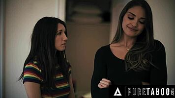 Virgin Teen Maya Woulfe Fucks Stepsister Gizelle Blanco