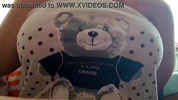 Shy Stepsister Shows Her Big Tits to the Camera Instead of Studying - Luxuryorgasm!