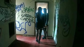 Redhead Fucks At Outdoor Party