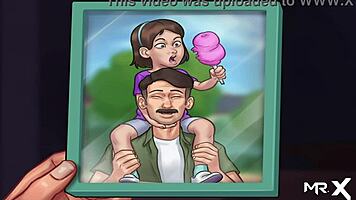 i'm playing summertime saga with mature lady sex fun e3 29