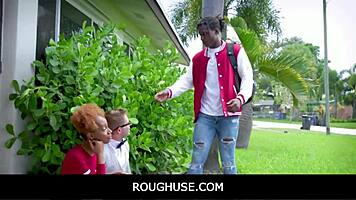 Roughuse Freeuse Black Teen Stepsister