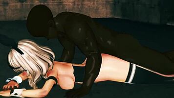 chloe sakamata gets fucked by big black cock bukkake