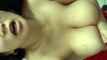 Beautiful teen shakes her big tits and ass