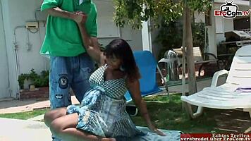 chubby black girl asks, 'want this big ass?'