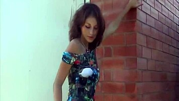 18 year old tamara makes you rock hard by getting topless