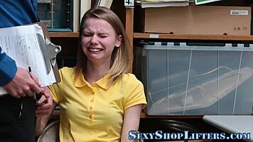 real delinquent teen gets railed 😈