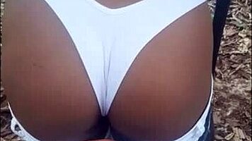 Latina Teen Dancer Offers Ass For Anal Fucking In Outdoor Park