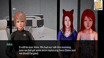 Anime Teen with Small Tits Stars in Hentai Family Episode 129