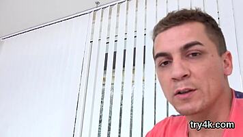 Erotic Teen Blowjob in POV Followed by Soft Slit Licking