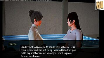 Anime Teen with Small Tits Stars in Hentai Family Episode 129