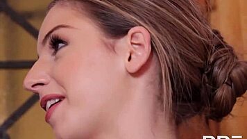 Sultry Italian Stella Cox Delivers Epic Neighbor Blowjob