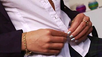 your step daughter alexa andreas gets fucked doggystyle and creampied on teacher's desk