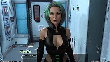 Stranded in space 7: red haired step sister gets fucked in shower