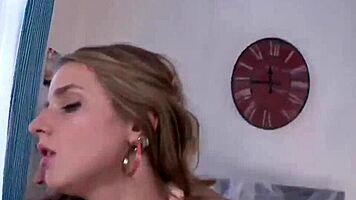 Skinny cutie masturbates then anal stretched.