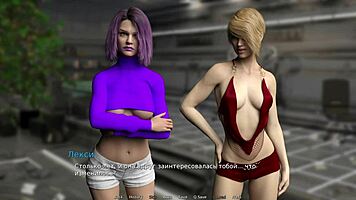 In Waterworld, 'ready to switch places?' for creampie scene