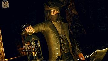 i love this cute teen in big tits outfit playing hentai game