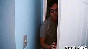 Deepthroat my cock, you legal slut, he commands the teen wench.