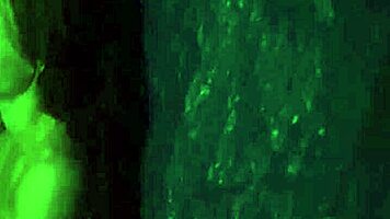 in this rough outdoor scene, the neighbor dominates the teen in public, capturing every intense moment on tape