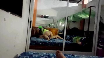 Stepmother and Stepson Engage in Screaming Homemade Sex with Huge Wet Pussy and Ass to Mouth