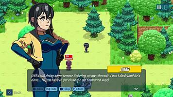 Third crisis part 1 - lesbian anime redhead babe with big ass licking tits and muff diving 😍