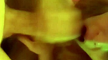 young sexy white girl sucks monster cock, gets facial, swallows