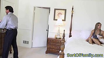 Dreadlock Stepdaughter Sucking White Stepdad In Missionary