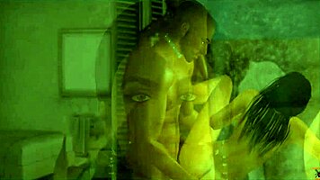 Skinny Brunette Takes Monster Black Cock in Beach House Anal