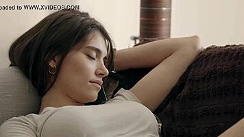 Eva de Dominici masturbates passionately